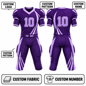 Maillot de football personnalisé pour hommes, impression par sublimation, uniforme respirant en polyester, col en V, manches courtes - Product Image 2