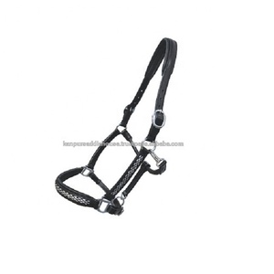 Bling Horse Halter piel de oveja acolchada - Product Image 4