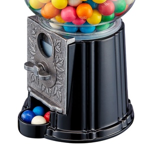 Distributeur de bonbons à monnayeur Kwang Hsieh 9 pouces en métal et verre, machine à bulles de gomme, version anglaise pour usage domestique/vente en gros OEM - Product Image 4