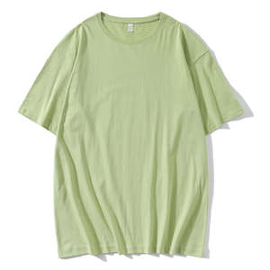 Camisetas de Algodón 100% de Alta Calidad al por Mayor, Camisetas Lisas para Unisex, Estilo Casual, Camisetas para Hombre con Logotipo Personalizado - Product Image 5