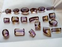 Amétrine Cabochon à facettes de couleur biologique naturelle, pierre précieuse en vrac de haute qualité pour la fabrication de bijoux, prix de gros par carat