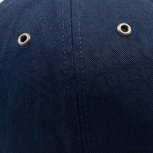 <b>Navy</b> Blue Checkered Baseball Cap 6-Panel Adjustable Brim Unisex Casual <b>Hat</b> - Product Image 5