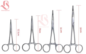 Pinzas Hemostáticas Rectas Manuales de Acero Inoxidable BISONS |   Instrumentos Quirúrgicos Dentales con Certificación CE - Product Image 4