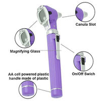 Otoscope vétérinaire miniature Medivolve MI-60016 pour animaux, instrument de diagnostic auriculaire, certifié CE, garantie 1 an, ORL, acier inoxydable
