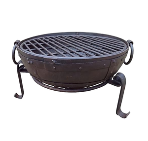 Brasero de Leña para Exteriores de Alta Calidad, Ecológico, con Recubrimiento en Polvo, Estilo Rústico, para Jardín Interior, Patio, Terraza y Camping - Product Image 3