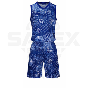 Conjunto de Uniforme de Baloncesto de Alta Calidad, Diseño Personalizado con Dobladillo Curvo, Bordado, Ropa Deportiva - Product Image 2