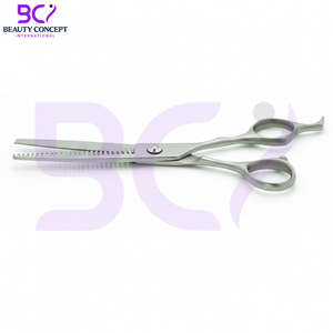 Ciseaux à effiler les cheveux de 6,0 pouces en acier inoxydable, ciseaux de barbier pour salons, ciseaux texturisants de haute précision avec dents pointues - Product Image 5