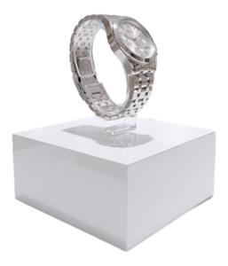 Design Acrylic and Wooden Watch Display Block with Cuff for Retail - Product Image 5