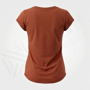 Polo tendance pour femme, coupe ajustée, manches courtes, personnalisable, motif uni, respirant, grande taille, décontracté - Product Image 2
