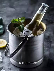 Oferta Especial: Enfriador de Vino de Doble Pared de Acero Inoxidable, Cubo Aislado para Cerveza y Vino, Accesorios de Bar, Los Mejores Recipientes para Bebidas - Product Image 6