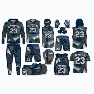 Conjunto de Uniforme de Fútbol Americano 7V7 Reversible Personalizado, Casco, Mochila, Bolsa de Lona, 100% Poliéster, Antibacteriano, Transpirable, de Alta Calidad - Product Image 3