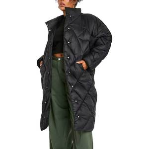 Women's <b>Winter</b> <b>Quilted</b> Puffer Coat Hooded Bubble Jacket Zip Up Long Sleeve Casual Outdoor Warm Fashion Outerwear 2026 - Product Image 1