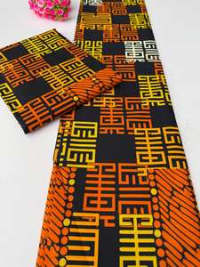 Tela de Algodón con Estampado Africano Ankara para Coser Ropa, Manualidades y Moda, por Hitjem Export Island Supplier - Product Image 4