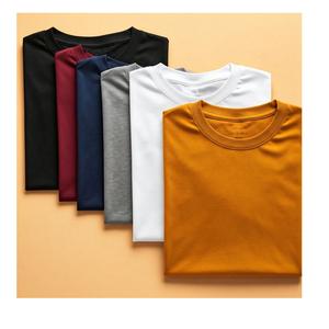 เสื้อยืดผ้าฝ้ายโอเวอร์ไซส์สำหรับผู้ชายใส่ได้ทั้งชายและหญิง - Product Image 6