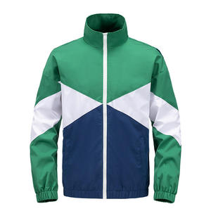 OEM Unisex Windbreaker <b>Jacket</b> Stand Collar Waterproof Anti-Bacterial Breathable Lightweight <b>Winter</b> Training Sports <b>Running</b> - Product Image 1