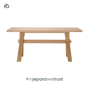 Table de restaurant carrée en teck moderne pour usage extérieur dans les hôtels et les complexes hôteliers, mobilier de salle à manger écologique pour salon et terrasse - Product Image 2