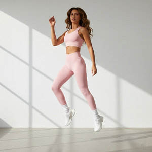 Pantalones de yoga acampanados de cintura alta de talla grande, transpirables, elásticos en cuatro direcciones, de secado rápido, con control de abdomen, leggings de entrenamiento al por mayor - Product Image 1