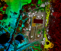 Escáner LiDAR SLAM Portátil GEOSUN GS-130G, Alcance de 300m, GNSS RTK PPK, Modelado de Edificios 3D, Topografía, Mapeo, 1.7kg, Ligero