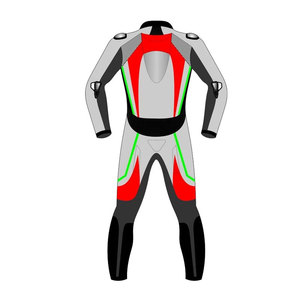 Combinaison de course en cuir pour moto, 1 pièce, sur mesure, pour la course sur piste, la descente et la piste plate, fabriquée au Pakistan - Product Image 3