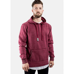 Sudadera con Capucha para Hombre, Estilo Urbano, Invierno, Lavado Ácido, Impresión Digital, Logotipo Personalizado, Efecto Desgastado por el Sol, OEM - Product Image 4