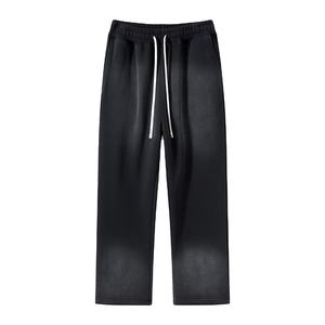 กางเกงวอร์มผู้ชายแบบเรียงซ้อนยืดหยุ่น - Product Image 1