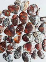 Pierre précieuse naturelle Agate Crazy Lace |   Perles cabochons en agate Crazy Lace indienne polies |   Fournisseur en gros de pierres précieuses Mariya Gems