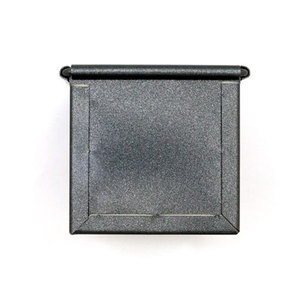 7cm Cube Loaf Pan Sliding Lid 70mm Square Toast <b>Box</b> Carbon Steel Non-stick Oven Safe Bread Mold <b>Bakery</b> Quality Professional - Product Image 3