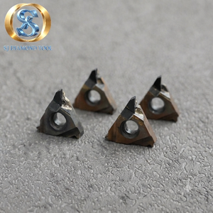 Inserto de Roscado Externo de Diamante con Recubrimiento CVD PCD 16ER de Alta Precisión, Herramienta de Corte de Roscas OEM para Tornos CNC de Aluminio y Cobre - Product Image 4