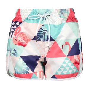 Shorts de Baño Exclusivos y Modernos para Vacaciones, Material Transpirable, Cintura Elástica Suave, Estilo Ideal para Vacaciones, Shorts de Playa para Mujer - Product Image 1