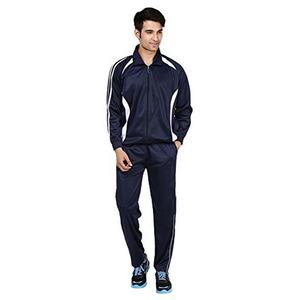 Ensemble de survêtement de jogging en polyester 100% pour hommes, coupe ajustée, veste à fermeture éclair deux pièces écologique, pantalon, logo personnalisé, broderie, maternité - Product Image 5