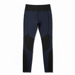 Leggings de sport sans couture pour femme, taille haute, anti-transparence, effet ventre plat, avec logo personnalisé, pour yoga et fitness - Product Image 2