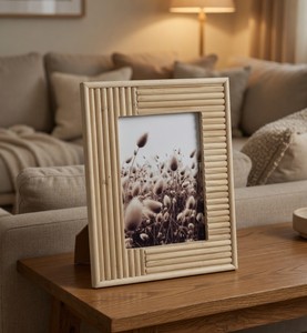 Marco de Fotos de Madera de Mango Hecho a Mano, Personalizable, Ecológico, Moderno, Rústico y Creativo, Decoración para el Hogar, Varios Tamaños, Superventas - Product Image 5