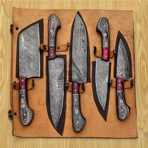Accesorios de Cocina Profesionales, Juego de Cuchillos de Chef Damasco Hechos a Mano con Logotipo Personalizado, Acero de 67 Capas, Sostenible y Duradero - Product Image 6