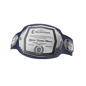 Cinturón de Campeonato Personalizable en Blanco, Cinturón de Título de Lucha Libre Personalizado, Cinturón Deportivo de Primera Calidad para Coleccionistas de Premios - Product Image 6