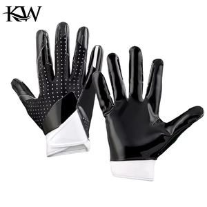 ถุงมืออเมริกันฟุตบอลคุณภาพสูงสั่งทำพิเศษ ยืดหยุ่น กระชับมือ จับถนัดมือ เหมาะสำหรับการฝึกซ้อมและการแข่งขัน ใช้ได้ทุกวัน - Product Image 1