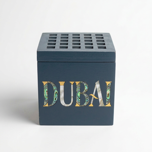 Brûleur d'encens artisanal personnalisé OEM ODM avec motif drapeau turc et incrustation de nacre DECORYUG - Product Image 2