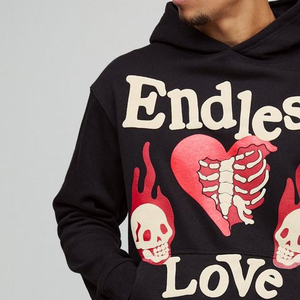 Sudadera con Capucha al por Mayor para Hombre, Sudaderas Casuales Estampadas para Hombre, Sudadera Transpirable con Diseño de Logotipo Personalizado - Product Image 5