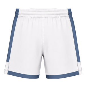 Ensemble short et maillot de rugby blanc et bleu marine, manches courtes, col en V, uniforme d'équipe personnalisé, respirant, pour l'entraînement et le sport - Product Image 6