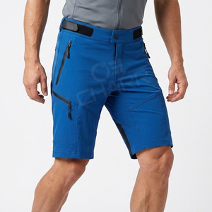 Shorts de cyclisme VTT personnalisés pour hommes, respirants, séchage rapide, 100 % polyester/coton, haute qualité, pour descente en montagne – Vente chaude - Product Image 2