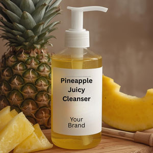 Nettoyant Visage Rafraîchissant et Éclaircissant à l'Ananas et Vitamine C : Hydratation Intense et Soin Nettoyant en Profondeur des Pores pour une Peau Éclatante - Product Image 3