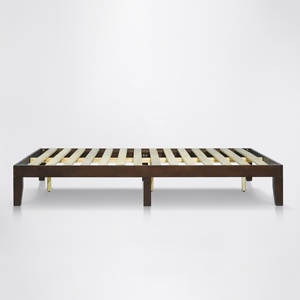 Venta al por mayor, OEM/ODM, camas de madera maciza de acacia, muebles de dormitorio, estilo minimalista, cama de plataforma de tamaño Queen, hecho en Vietnam - Product Image 4