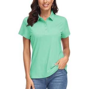 Camisetas Polo de Alta Calidad para Mujer, Diseño Moderno, Manga Corta, Largo Regular, Camisetas Polo Femeninas en Venta - Product Image 1