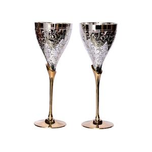 Copas de Vino Doradas Irrompibles de Gran Capacidad, Acero Inoxidable Mate, Diseño Moderno, Copas para Vino Tinto para Fiestas - Product Image 5