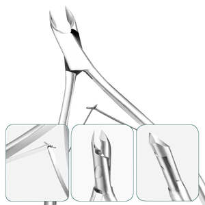 Professional High Quality Stainless Steel Cuticle Nipper Nail Tool for Finger <b>Toe</b> Manicure Wide Jaw Opening Thick Nails ANAAIF - Product Image 5