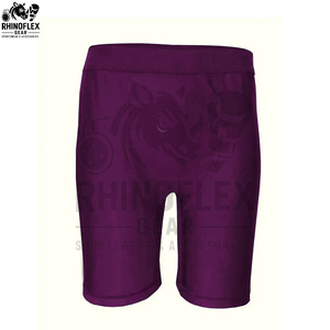 <b>Compression</b> <b>Mens</b> Solid <b>Shorts</b> for Summer Regular Fit Drawstring Elastic Waistband Open Side Pockets Quick Dry Breathable - Product Image 6