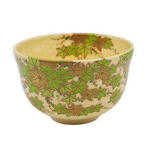 Bulk Sales Fantastic Quality Aokaede Eikou Miyachi Gift Green Maple Leaves Matcha <b>Bowl</b> Japan Luxury Tea <b>Sets</b> - Product Image 2