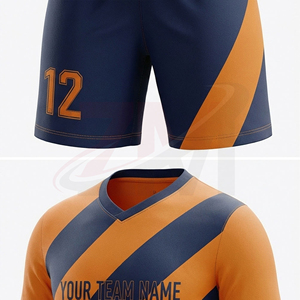 ชุดฟุตบอล OEM แบบกำหนดเองขายส่ง ชุดแข่งฟุตบอล เสื้อฟุตบอล ชุดทีมสโมสร เสื้อฟุตบอล ชุดแข่งฟุตบอล - Product Image 4