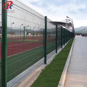 Clôture en treillis soudé galvanisé et recouvert de PVC <span class=keywords><strong>rigide</strong></span> <span class=keywords><strong>pour</strong></span> mur de clôture, clôture 3D <span class=keywords><strong>pour</strong></span> jardins, aéroports et résidences - Product Image 5