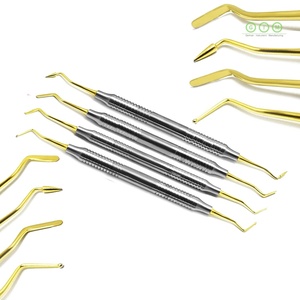 Curetas Quirúrgicas Profesionales de Acero Inoxidable, Instrumento Ortopédico para una Cureta Precisa del Tejido Óseo - Product Image 6