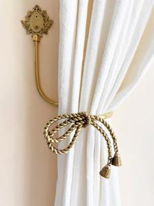 Sujetador de cortina de lujo estilo nudo para decoración de ventanas, ideal para ocasiones especiales y uso diario en interiores. - Product Image 3